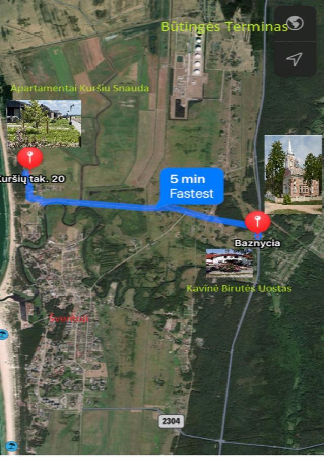 Apartamentai “Kursiu Snauda” Palanga Kültér fotó